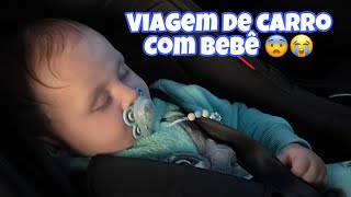 Viajando de carro com o Luiz Miguel. Vamos passar um mês em Brasília.