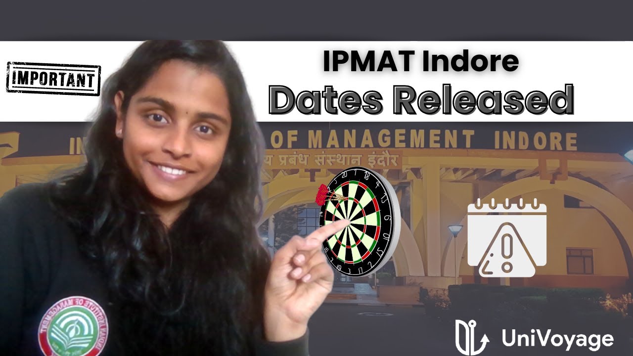 IPMAT Indore 2023 Dates Released - YouTube