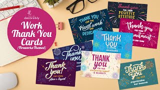 Datos ✨ Spark Gratitude with Work Thank You Cards 🎆 with a Fireworks Flair 🎇 Guía