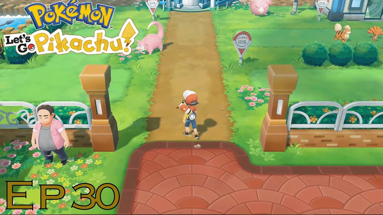 Pokemon Lets go Pikachu - Ep 30: Pokemon go center - YouTube