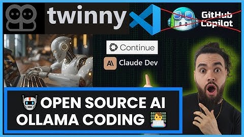 FREE: Twinny AI Coding Ollama Llama 3.1🤖 Github Copilot, Continue Dev, Claude Dev Alternative