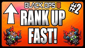 Black Ops 4: HOW TO RANK UP FAST! (BO4 Tips and Tricks) Part #2
