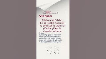 Thumbnail of Şifa Duası Bol Bol Oku İste Şifa Allah'tan#Şifa#Allah#Oku#Dua#Kafi