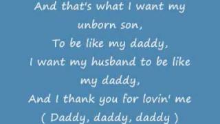 Beyonce - Daddy w/ lyrics. chords