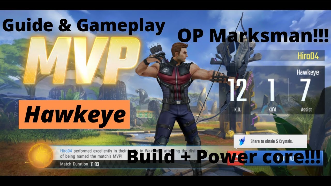 Marvel Super War | Hawkeye | Guide & Gameplay |