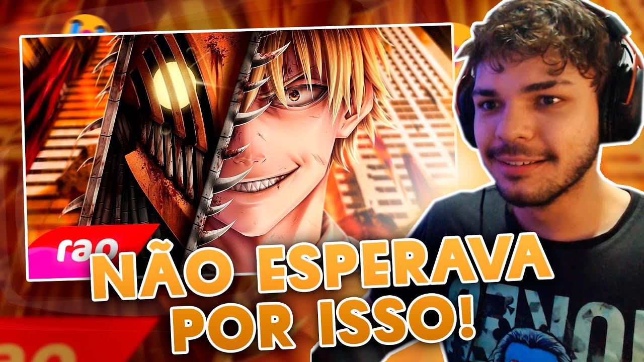(AINDA BEM QUE NÃO ENTENDI!) React Rap do Denji (Chainsaw Man) - O MALDITO DEMÔNIO DA MOTOSSERRA