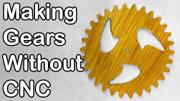 How I Design And Cut My Gears Without A CNC Machine: 045
