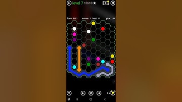How To Solve Flow Free Hexes Jumbo Pack 2 Level 7 10x10 Board Walk Through Solution Walkthrough