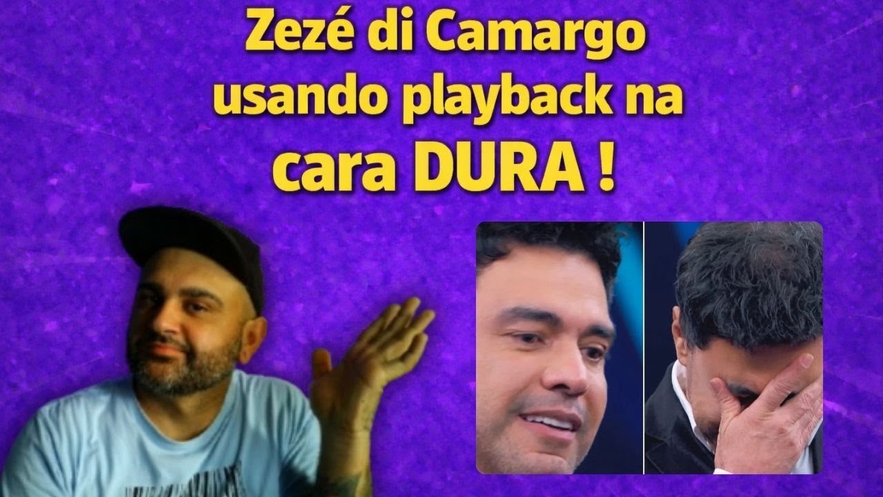 Zezé di Camargo FOI DESMASCARADO usando playback? A verdade que ninguém quer falar..