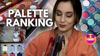 Ranking ALL The Eyeshadow Palettes I Tried In October! Ensley Reign, Nomad Cosmetics, And MORE!