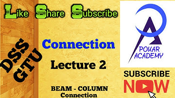DSS GTU | Connection | Unstiffened Seat Connections |  Lecture 2