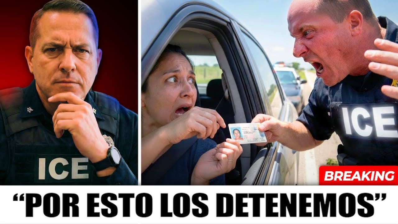 Cuando ICE se presente si estás manejando, di ESTO inmediatamente