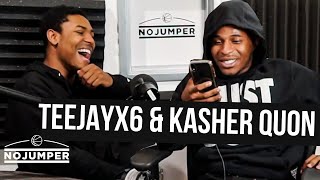 TEEJAYX6 & KASHER QUON EPIC FREESTYLE SESSION