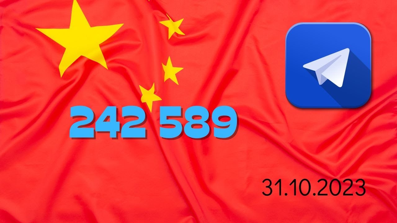 Telegram user base - China - 242,589 users - YouTube
