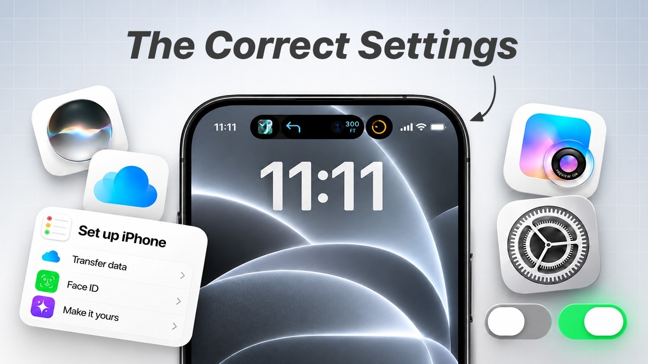 The ULTIMATE iPhone Setup Tutorial – Settings, Apps & Tips