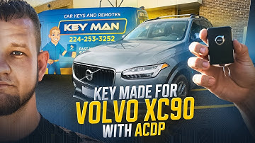 How to Make a Key for a 2016 Volvo XC90 with ACDP | Smart Key Programming by Key Man
