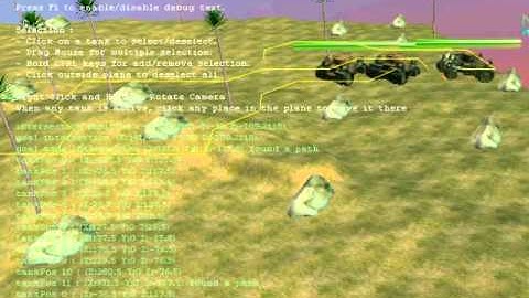 Tanks Selection and Movement XNA
