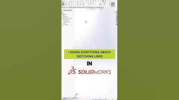 2 Ways to Sketch Lines in SOLIDWORKS