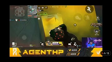 Caustic Ranked Gameplay | 1v3 against the tryhard Apex Legends Mobile | AGENTHP