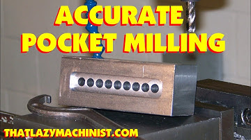 ACCURATE POCKET MILLING BY COORDINATES USING A DIGITAL READOUT, ROUGHING & FINISHING, MARC LECUYER