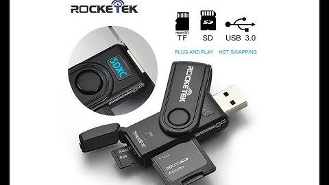USB 3 0 Memory Card Reader Rocketek
