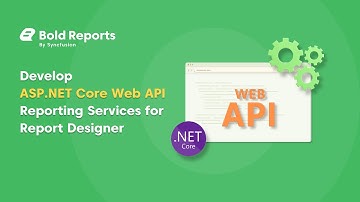 Develop ASP.NET Core Web API Reporting Services for Report Designer (Classic)
