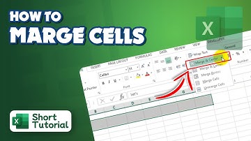 How to merge cells in excel 2024 | Initial Solution
