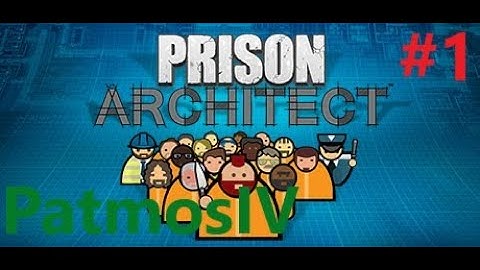Prison Architect - Episode 1 - Starting a new prison with a plan an limited money