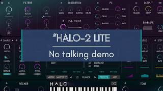 FREE SYNTH: HALO-2 LITE (Limited time offer) - No talking demo screenshot 3