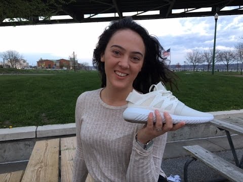 Adidas Women 's Tubular Viral White Sneakers at PacSun
