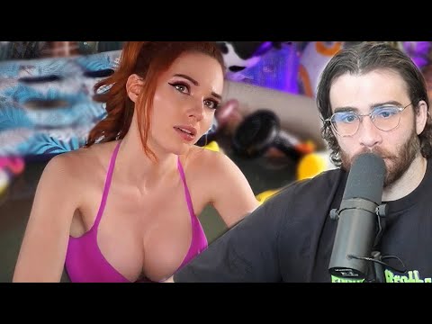 Thumbnail for Amouranth calls Hasanabi from her Hot Tub