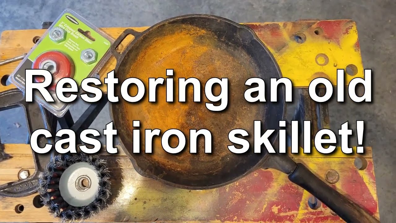 How to Clean and Refurbish Cast Iron Skillet or Cookware – Hobby Farms