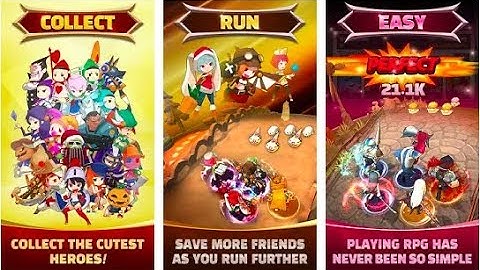 Hello Hero All Stars : 3D Cartoon Idle RPG [ Android ] Gameplay