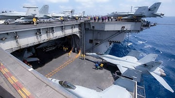 The Insane Technologies Behind US $13 Billion Aircraft Carrier Elevators