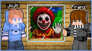 JOJO & FRANZ KETAKUTAN DI KEJAR BADUT MCD MENGERIKAN di MINECRAFT!
