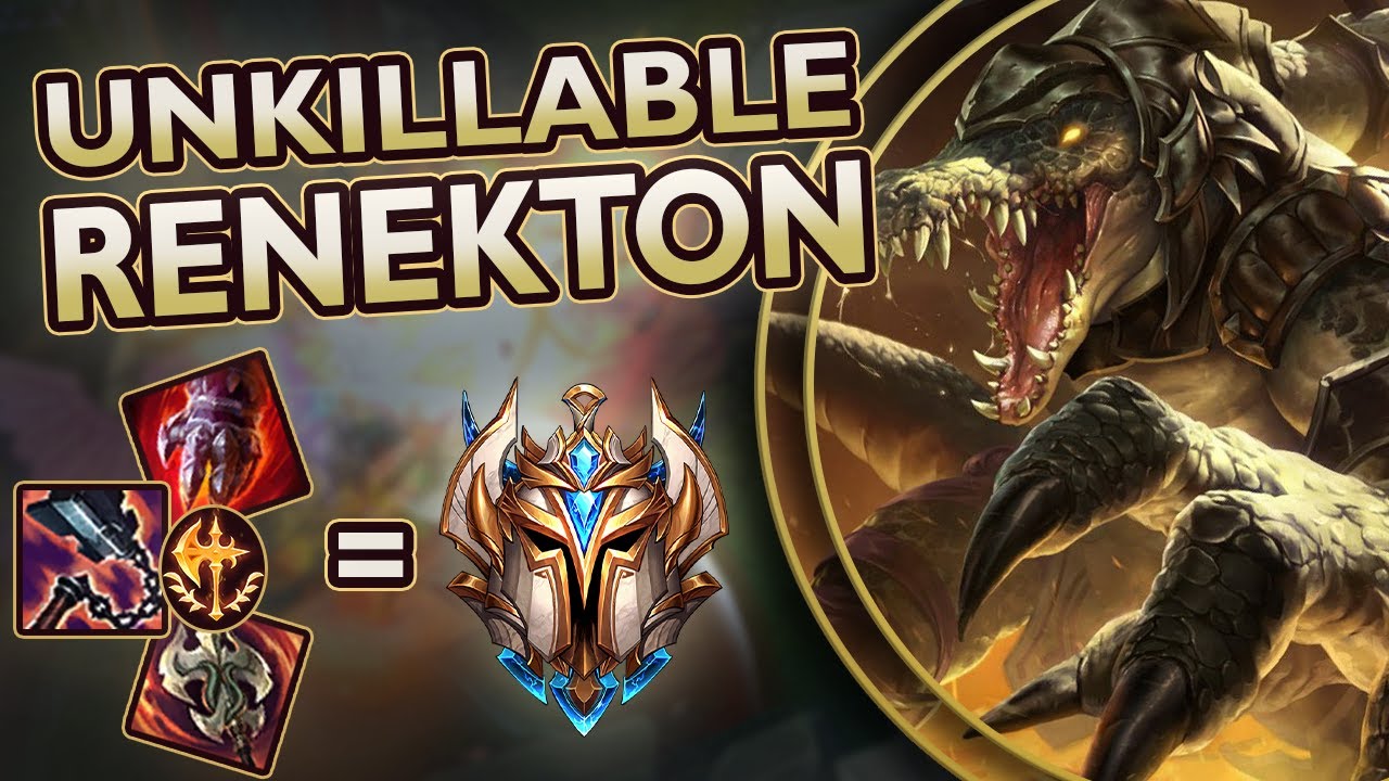 GOREDRINKER RENEKTON IS ABSOLUTELY IMMORTAL | Season 11 League of Legends