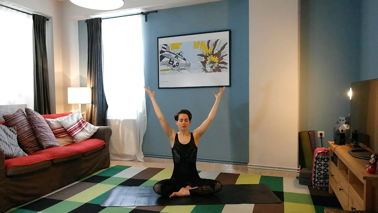 Yoga με την Φωτεινή, μάθημα 4 .