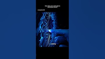 How Your Smartphone Detects Every Touch#shorts#phone#touch