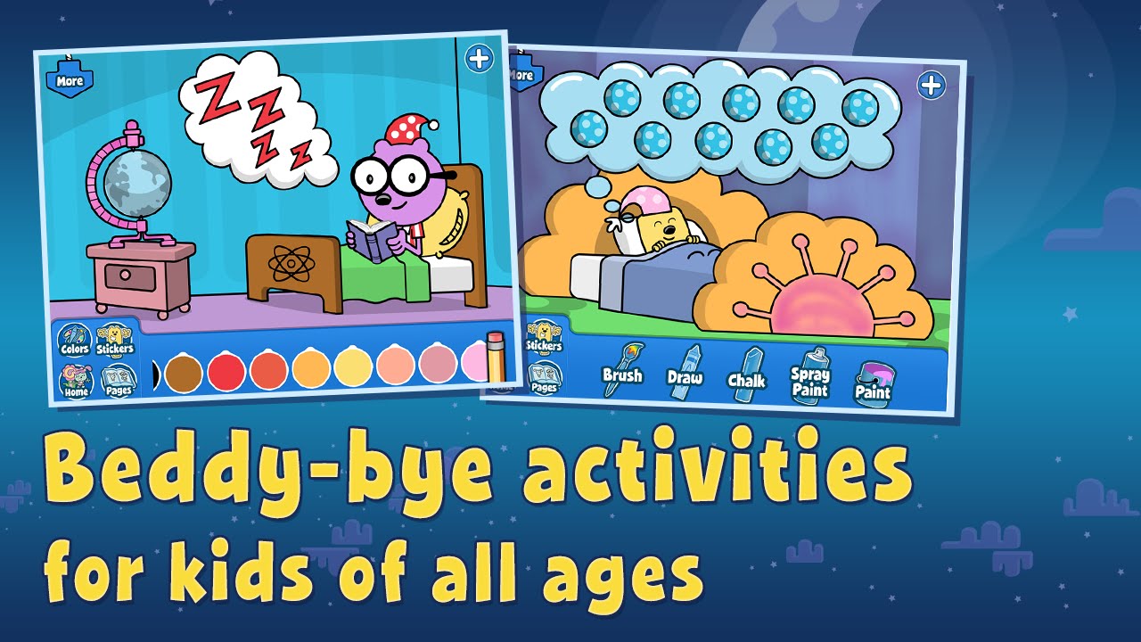 Good Night Wubbzy Counting Educational Android Ios Free Game Gameplay Video Youtube