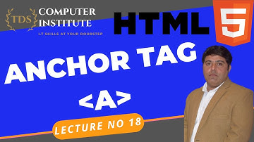 Anchor tag in HTML5  Step by Step Tutorial Part 1 in Urdu/Hindi