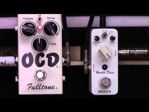 Fulltone OCD Drive Pedal Vs Mooer Hustle Drive Clone Pedal