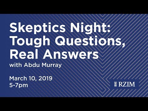 Skeptics Night: #2                         Tough Questions, Real Answers 