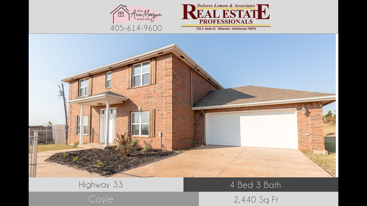 Movein Ready Home For Sale in Coyle Ok YouTube