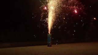 Slow Motion Fountain Fireworks In Normandy Park 7-4-2022 #4