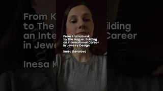From Kramatorsk to The Hague: Building an International Career in Jewelry Design