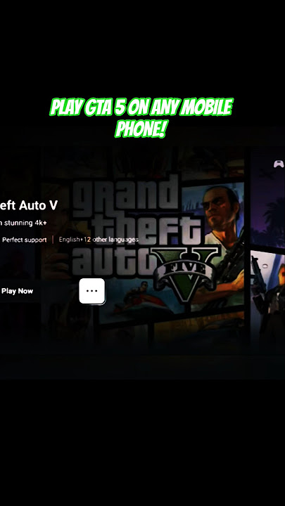 How To Play GTA 5 On Any Mobile Phone! #shorts #gta #gta5 #viral #wow #new