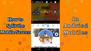 Split Screen Option in Android Mobiles | Two Apps in One View screenshot 2