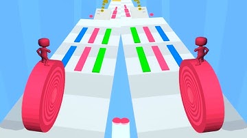 Layers Roll Game All Level Gameplay Android, iOS Walkthrough New Update Game LR66