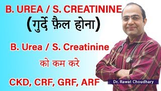 Serum Creatinine | Blood Urea | Kidney Failure | CKD | CRF | GRF | ARF Serum Creatinine | Blood Urea | Kidney Failure | CKD | CRF | GRF | ARF