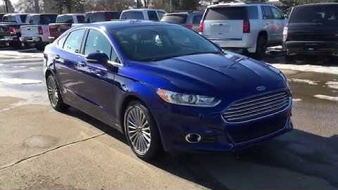 2015 Ford Fusion Titanium | General Features Quick Tour | Edmonton